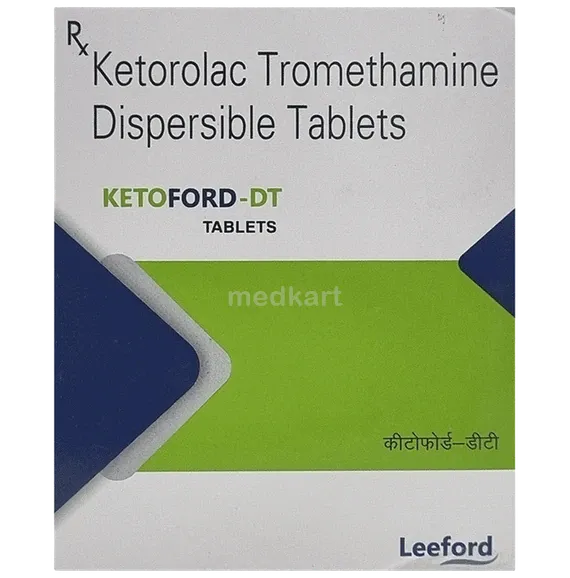 ketoford dt tablet 10's